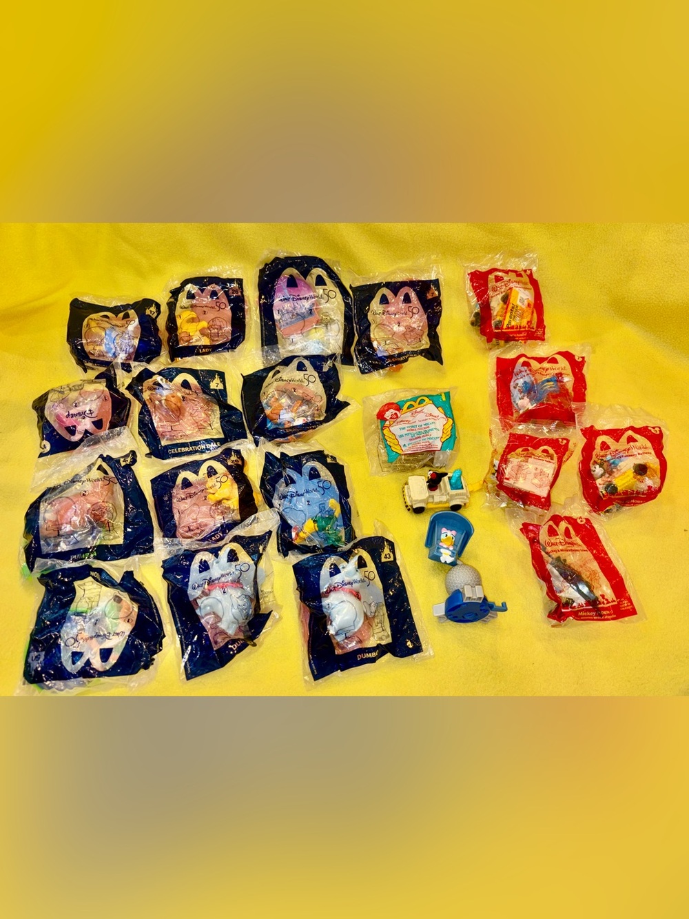 21 - 2021 Disney 50th Anniversary 2020 Mickey Railway McDonalds Happy Meal Toys